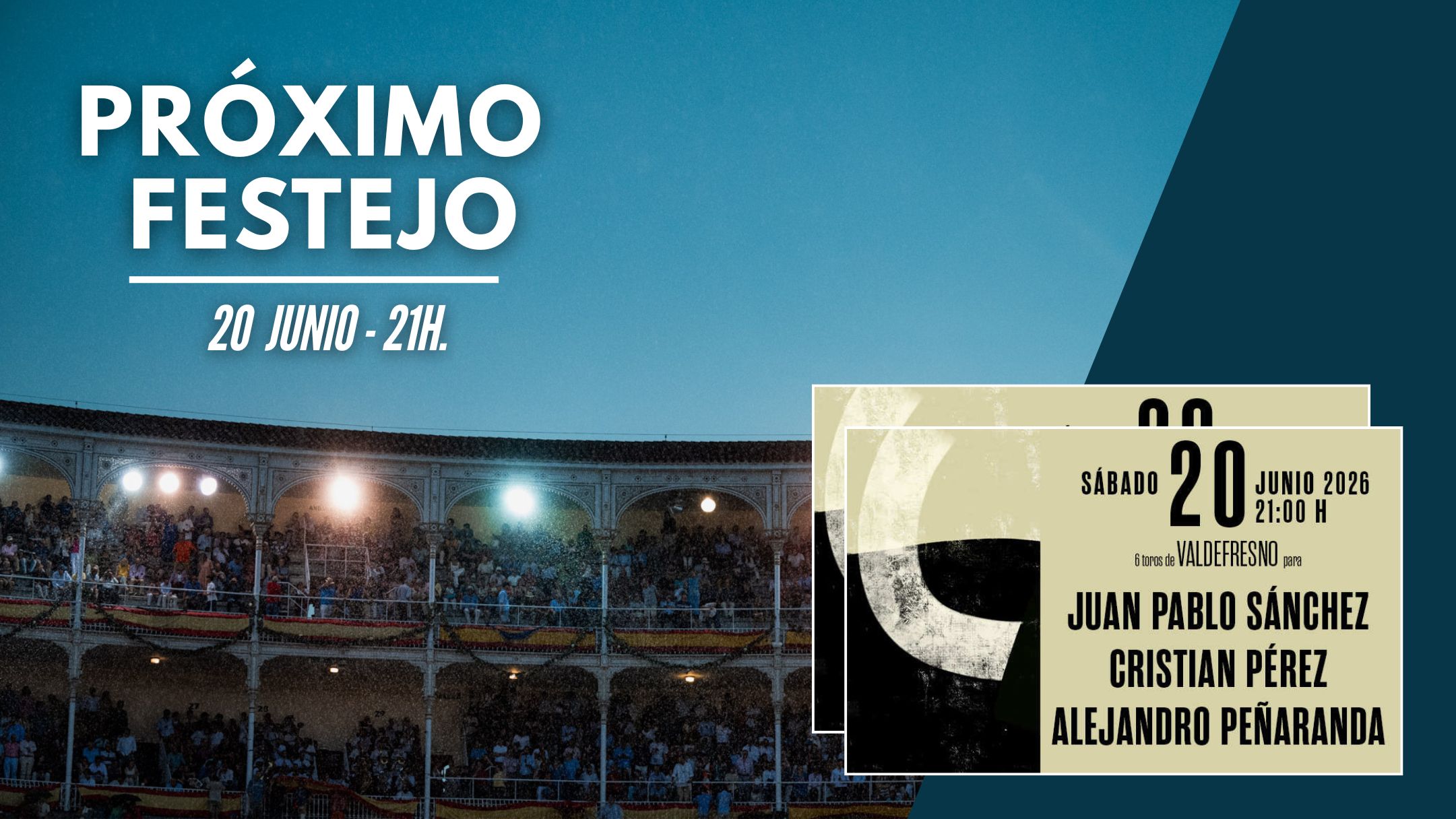 Los horarios de taquillas para el festejo del 20 de junio en Las Ventas