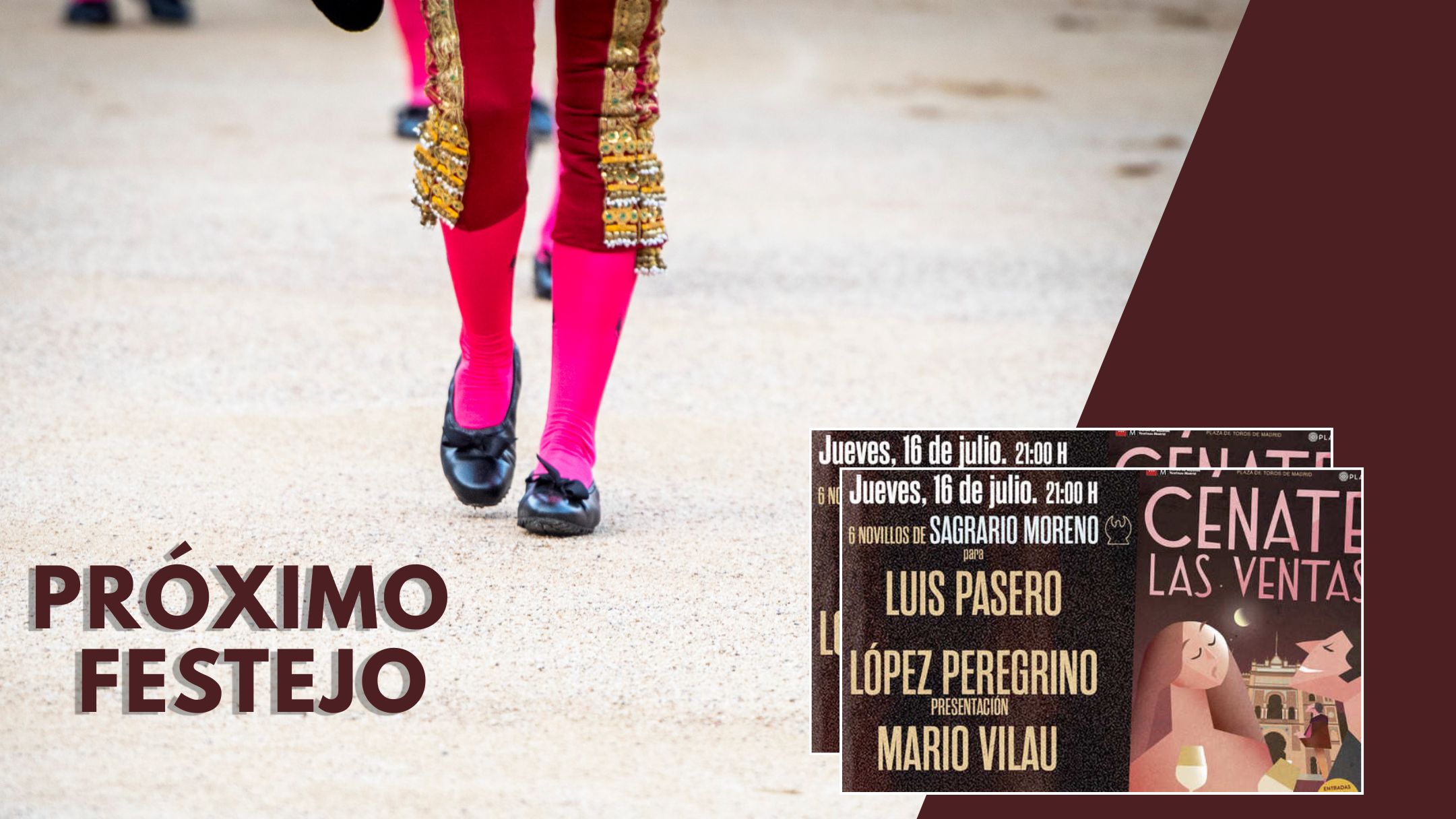 Los horarios de taquillas para la nocturna del 16 de julio