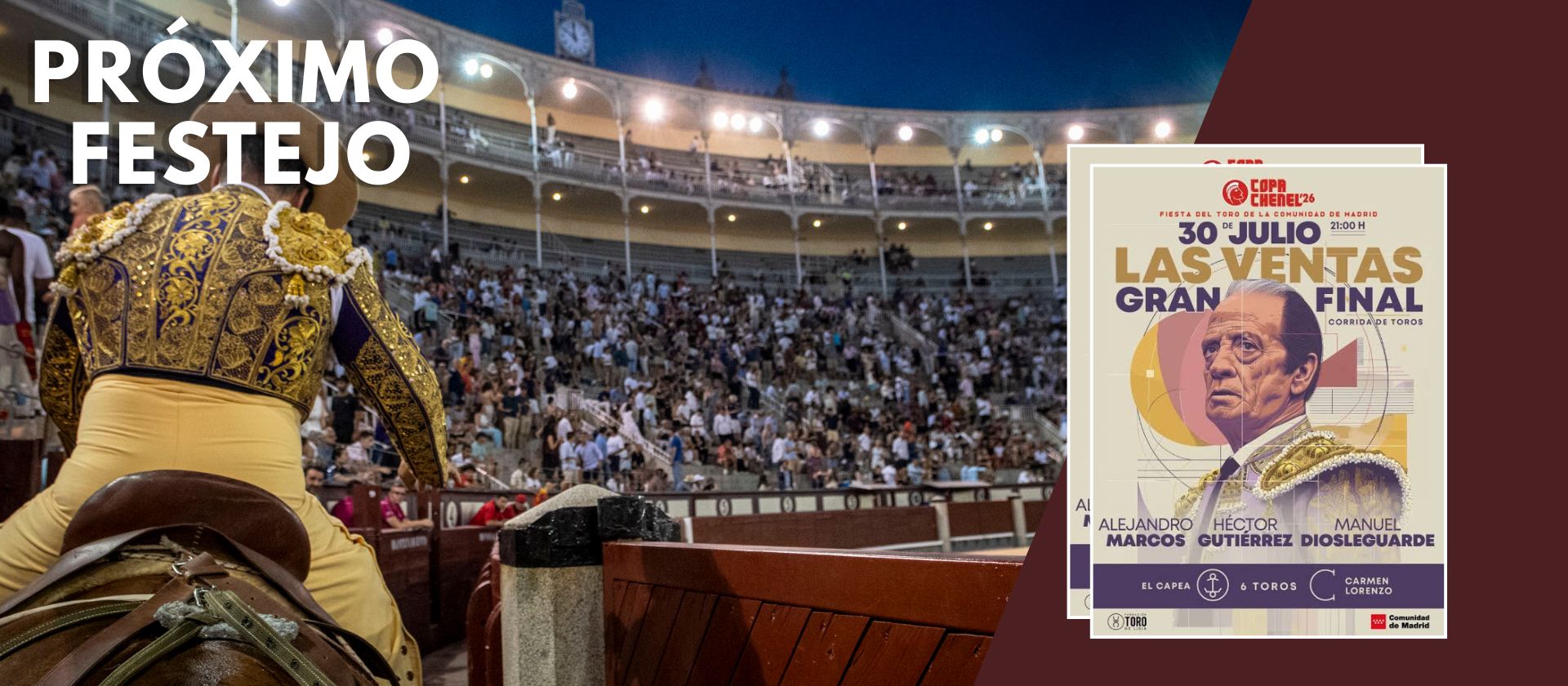 Los horarios de taquillas para la final de la ‘Copa Chenel’ de este 30 de julio