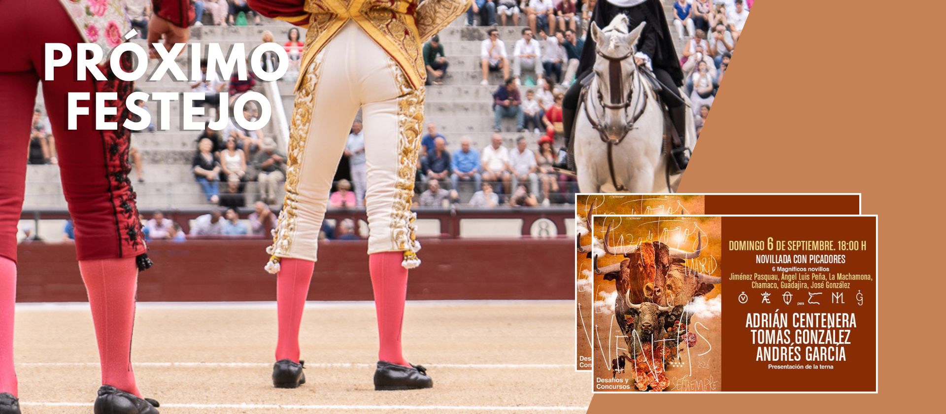 Los horarios de taquillas para el festejo del 6 de septiembre