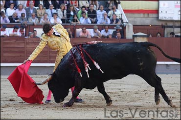 Eugenio de Mora con el primero