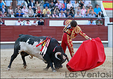 Manuel Larios al natural con el sexto